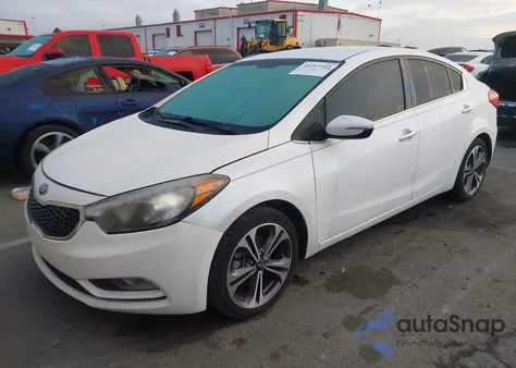 2015 Kia Forte Ex из США, поврежденный, VIN KNAFX4A86F5318862